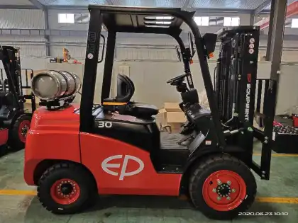 LPG Gasoline 3 Ton Forklift - Material Handling Equipment