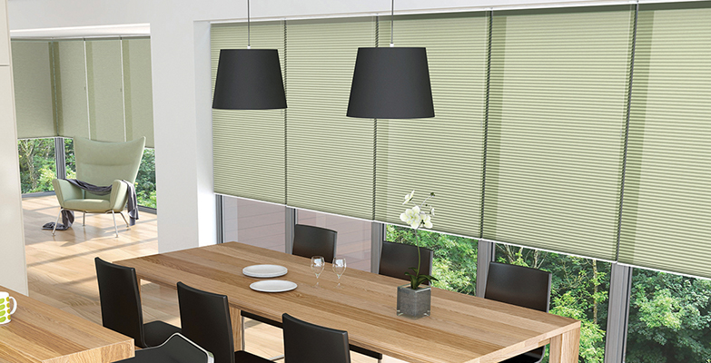 cordless pleated blinds