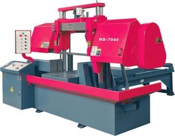 High speed Horizontal metal saw cutting hard steel
