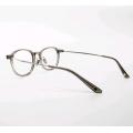 Dark Grey Mens Womens Transparent Glasses Frames