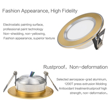 Zigbee Downlight cell phone control your home system LED lights for home