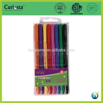 customized logo 8 colors Water colour pens