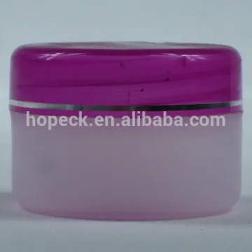 round shape plastic container PP cream jar