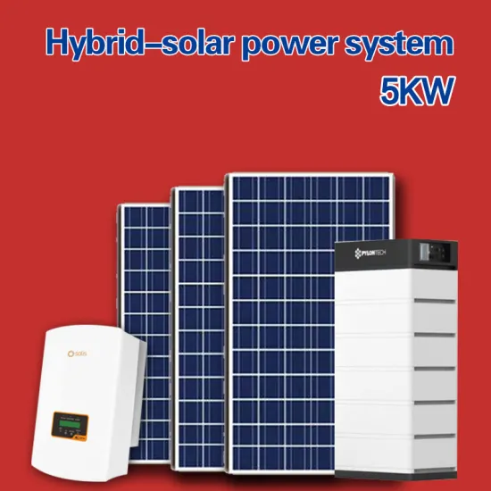 5kw Hybrid Home Solar Power System Solar Energy AC Lithium Battery (contain one lithium) 7
