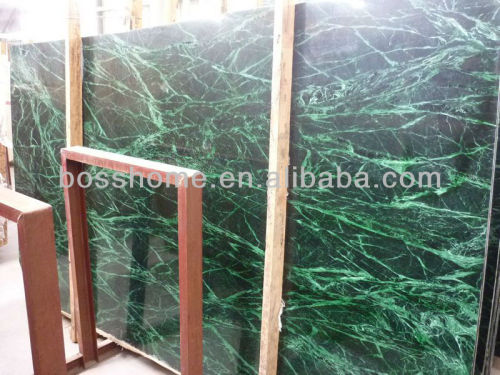 Popular bar counter indian green marble with low price