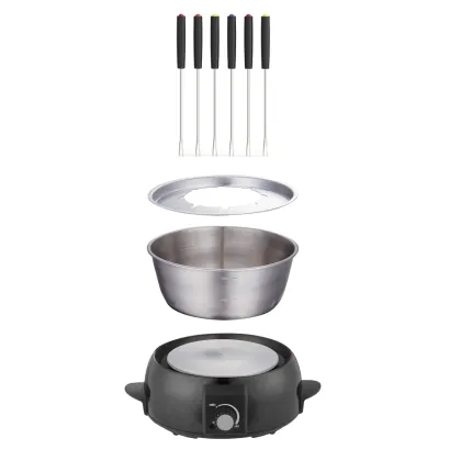 Home Electric Fondue Pot Set