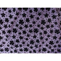 2022 new flocking dots butterfly letter cotton fabric polyester fabric