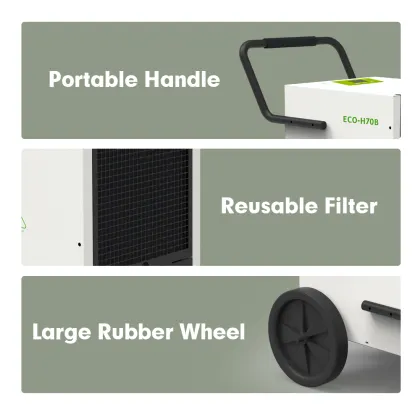 Industrial Air Cleaning Dehumidifier for Green Houses