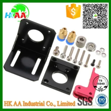 Custom precision 3d printer extruder parts, kinds of extruder accessories for 3d printer