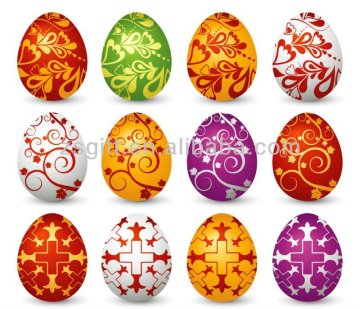 magnificent easter decorations glass egg LED light