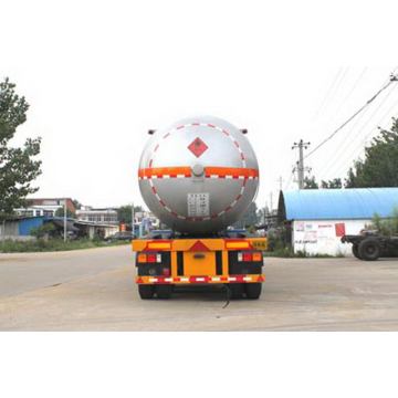 12.5m Tri-axle Liquefied Gas Transport Semi Trailer