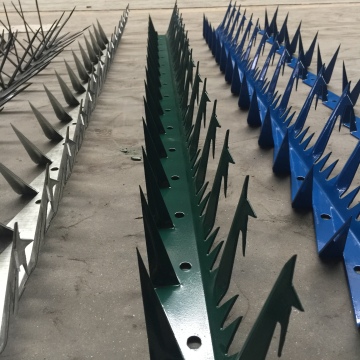 High Security Hot Dip Galvanized Shark Tooth Wall Spikes - Anti-Climb Wall Spike