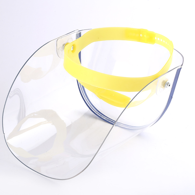 plastic face shield