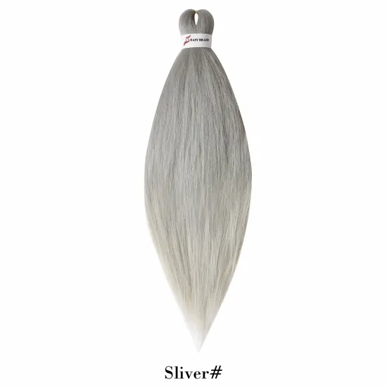 MYZYR Pre stretched Professional EZ Braiding Hair Perm Yaki Jumbo Braids Soft Synthetic Hair Hot Water Easy Braid