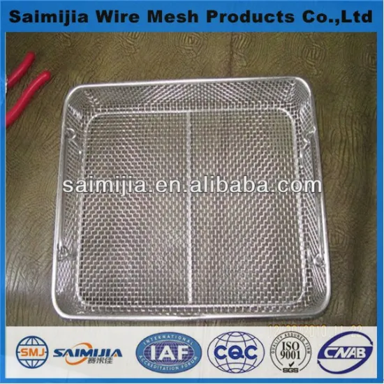 Hebei stainless steel wire mesh baskets/storage baskets