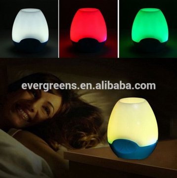 2015 new product colorful bluetooth speaker with led light