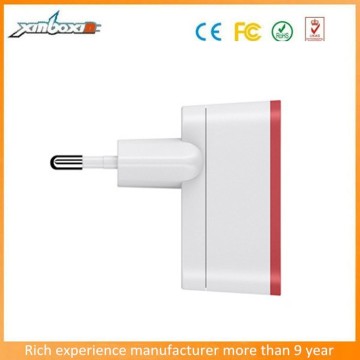 Bulk Sale Euro Pin Portable USB Plug Charger/Wall Mounted Charger for Cellphone