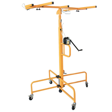 Hand-Operated Plasterboard Elevator: Heavy Lifting Equipment & Battery Operated Hoist
