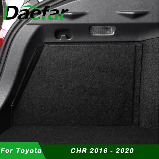 2Pcs/Set Trunk Boot Baffle For Toyota C-HR CHR 2016 - 2020 Trunk Partition Parts Car Tail Box Storage Baffle Accessories