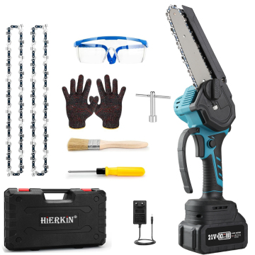Amazon terlaris cordless mini chainsaw: alat pemotongan kayu profesional untuk proyek rumah dan kebun
