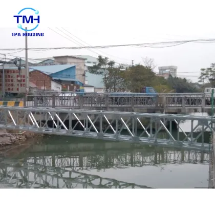 customized steel structure bailey bridge manufacture