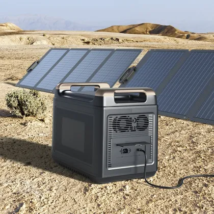 Portable energy storage solar power system