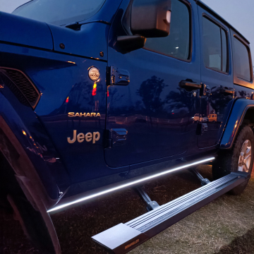 High Quality Wholesale Aluminum Alloy Running Boards for Wrangler JK JL