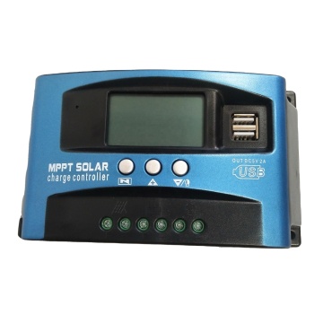60A MPPT Solar Charge Controller with LCD Display for 12V/24V Systems
