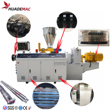 PVC water supply pipe making machine