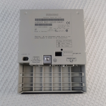 Siemens 6AV3607-1JC20-0AX1 Operator Panel - New Stock