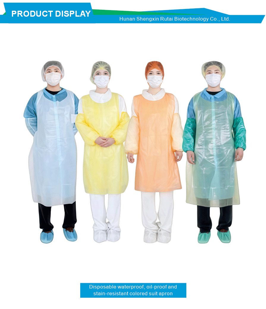 Disposable Colorful Anti Stain Apron
