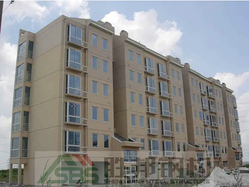 Steel Structure Prefabricated Apartments Building