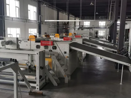 YING YANG Chemical Bonded Soft Wadding Production Line Machinery