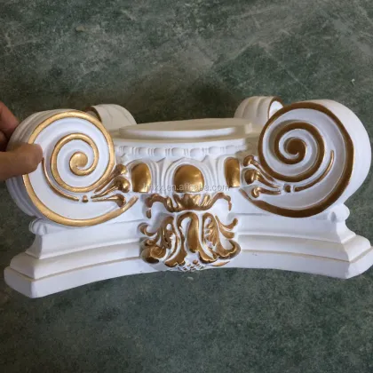 Antique Design Foam Material Delicate PU Column Capital