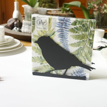 Porte-enveloppe porte-serviettes en papier en forme d'oiseau
