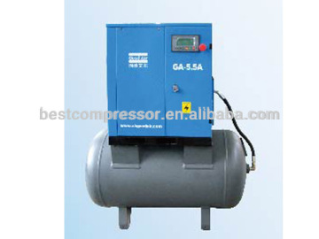 Combined Screw Air Compressor 5.5kw