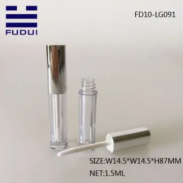1.5ML Square Transparent Lip Gloss Tube