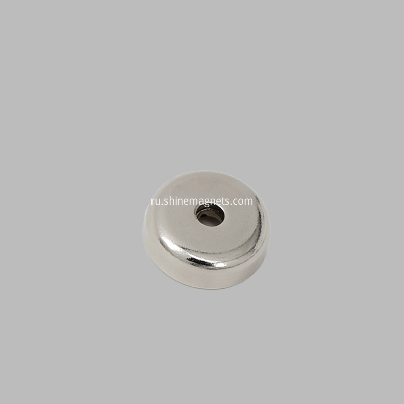 round pot magnet countersunk hole