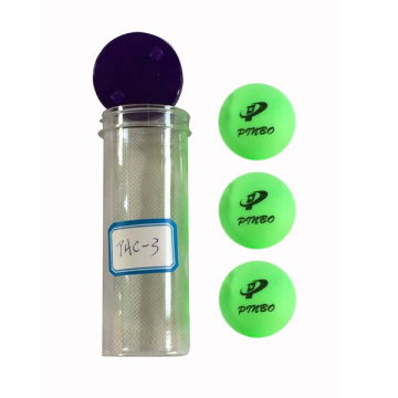 2015 Wholesale Standard Promotional 3 star Plastic 6pc/tube Table Tennis Ball