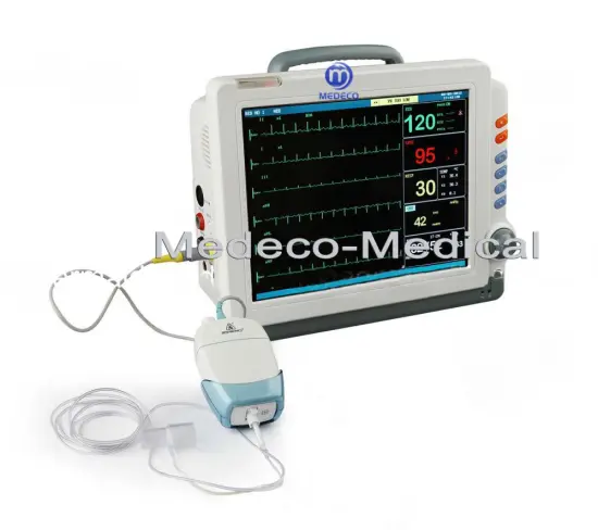 High Quality Clinic Patient Use ECG Machine, Multi-Parameter Patient Monitor 9000