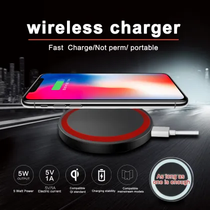 Mobile high quality wireless charger for Samsung Apple Wireless charger