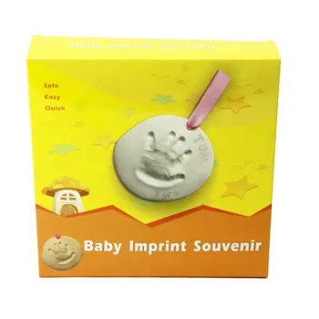 DIY Baby Handprint Clay Keepsake Ornament Kit: Create Personalized Holiday Memories