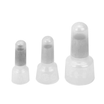 Nylon Wire Connector Crimp Caps for AWG 12-10 Gauge Terminals