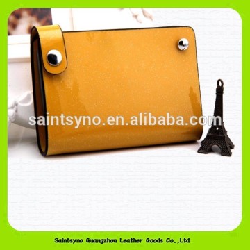 14166 PCVC leather card place business card holder
