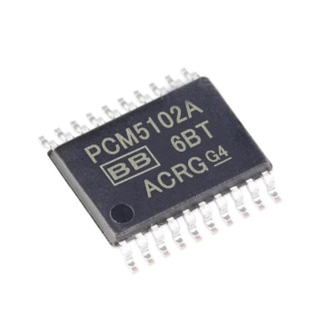 PCM5102 श्रृंखला ऑडियो A/D कनवर्टर IC चिप्स - SMD TSSOP -20 पैकेज