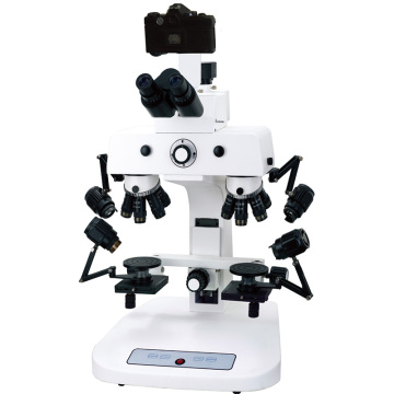 BestScope BSC-300 Trinocular Comparison Microscope - 5x to 120x Optical Magnification