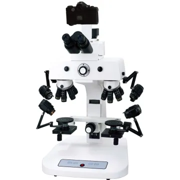 BestScope BSC-300 Trinocular Comparison Microscope - 5x to 120x Optical Magnification