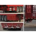 13m Tri-axle Bin Grid Type Semi Trailer