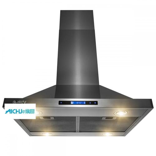 30 Inch Island Kitchen Convertible Mount RangeHood