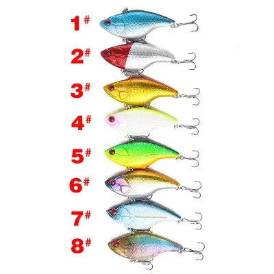 3D Eye Artificial Bait Fishing Lure #6 Hook Minnow Fishing Lures Hard Plastic Swim Baits